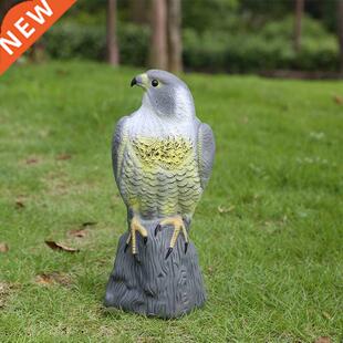 17 x 17.5 x 41cm Garden Fake Realistic Bird Scarer Scarecrow