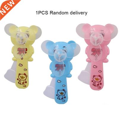New 1pcs Summer Handheld Cooling Fan Mini Portable Bear