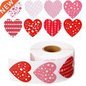 Scrapbooking Sticker Gift Packaging Birthd Heart Seal Shaped