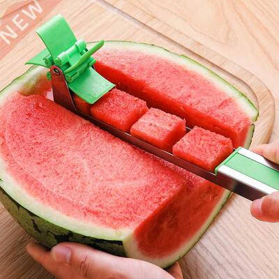 Watermelon Cutter Stainless Steel Windmill Design Cut Waterm