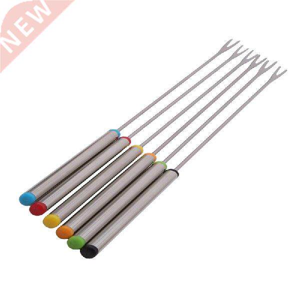 Hot Sale 6Pc Stainless Steel Chocolate Fork Hot Pot Forks