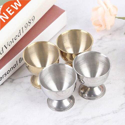 NEW Stainless Steel Egg Tray Egg Holder Stand Egg Cup 40ML