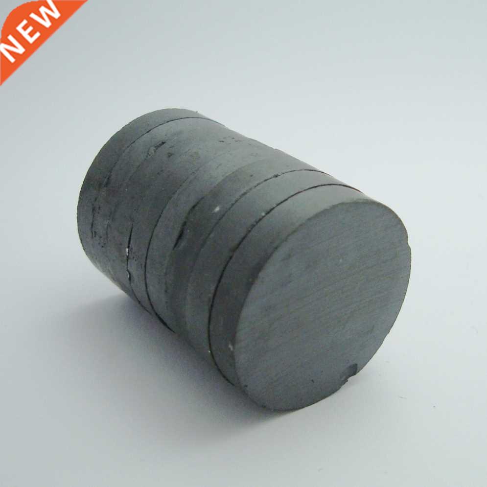 8pcs Ferrite Round Magnet Dia30x5mm Black Permanent Magnets