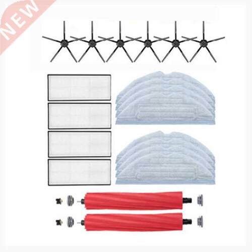 Main Brush Side Brush Hepa Filter Mop Cloth Kit for Xiaomi R