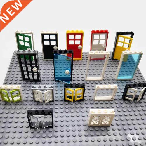 MOC Bricks House Doors Windows Parts City Friends Building B