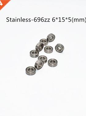 Stainless steel bearing 10PCS S696ZZ 6*15*5(mm) free shipp
