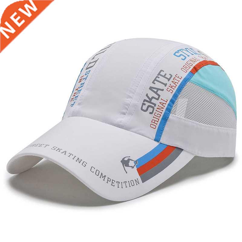New Summer Quick Drying Thin Breathable Baseball Cap Men Wom