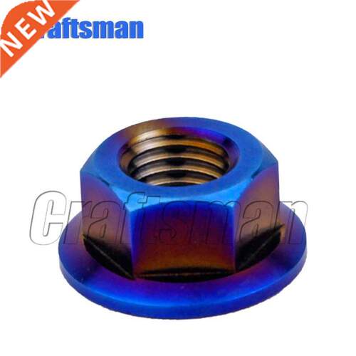 Titanium Nuts Ti M5 M6 M8 M10 M12 M14 M16 Flange Nut Screws