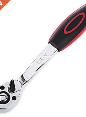 1/4-inch ( 6.35MM ) 24-Tooth Chrome Vanadium Ratchet Wrench