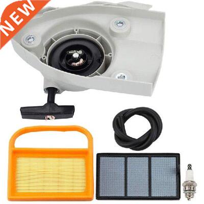 Recoil Rewind Starter Assembly With Air Filter Tune Up Kit