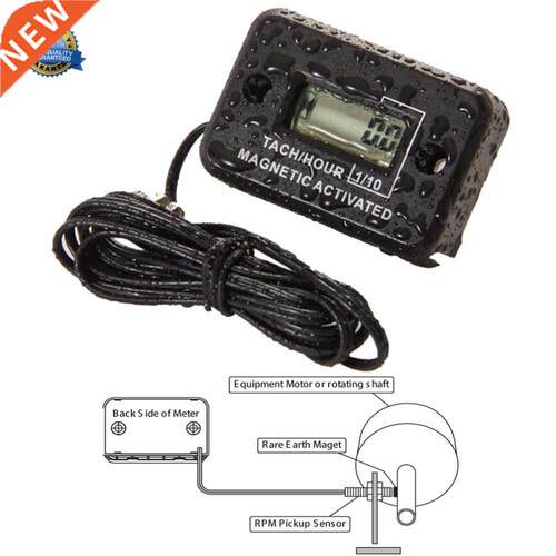 Digital Diesel Engine Hour Meter Tachometer for Water minin