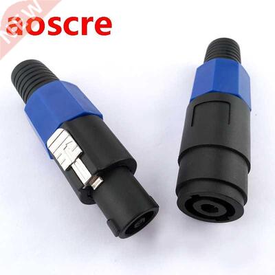 Speaker Connector Locking Plug and Socket 4 Pin Male Docking
