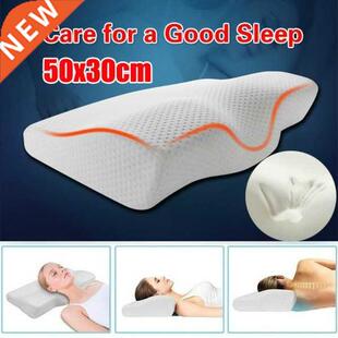 Slow Rebound Memory Foam Pillow Cervical Contour Pillow for