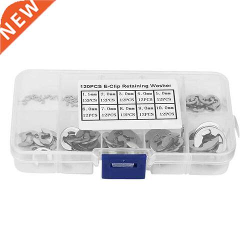 120 Pieces of Circlip Combination Elastic Safety Ring Made o