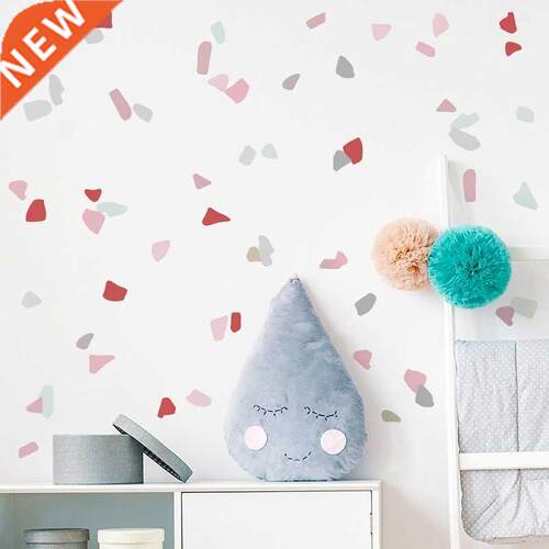 Creative Colorful Stones Wall Sticker Nordic Concise Sty