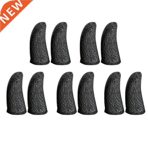 5 Pair Mobile Game Controller Fingertip Gloves Anti-slip Bre
