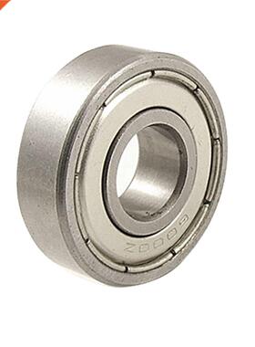 Silver 10 x 26 x 8mm 6000Z Shield Ball Bearing