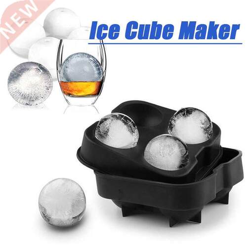 Silicone Ice Tray Mold Diamond Shape 4 Grids Ice Cream