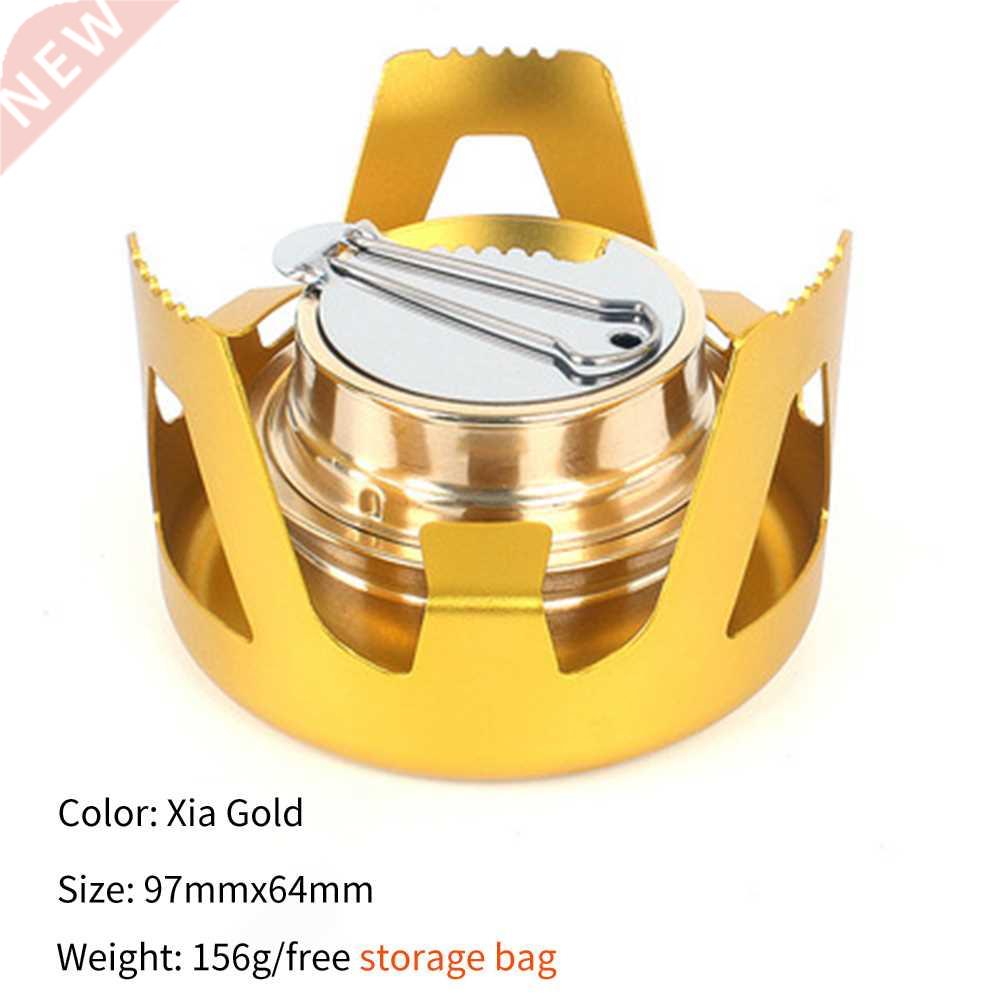 Portable Camping Alcohol Stove Outdoor Barbecue Grill