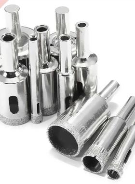 10pcs 6-0mm Diamond Coated Hss Drill Bit Set Masonry Drilli