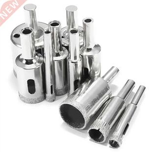 10pcs 6-0mm Diamond Coated Hss Drill Bit Set Masonry Drilli