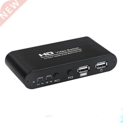 HDMI-compatible KVM 2-port Switch 4Kx2K Ultra HD USB HDMI KV
