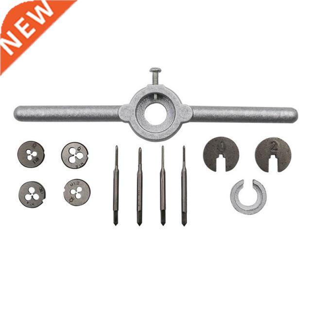 10pcs Metric Wrench Set Tap Wrench Hand Taps Set and Die Set