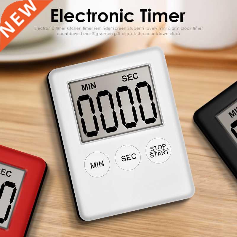 New Slm Dgtal LCD Screen Ktchen Tmer Square Cookng Cou