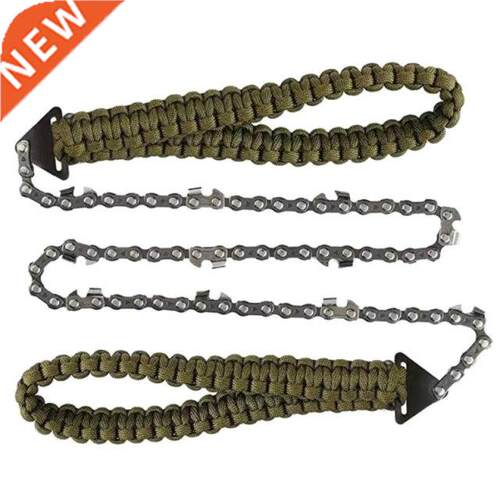 Braided Handle Portable Survival Chainsaw Emergency Pouch Ga