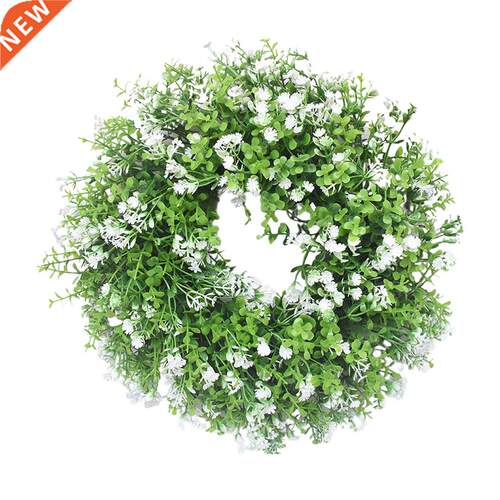 30cm Gypsophila Wreath Fake Front Door Window Garland