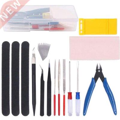 15 Pieces Durable Car Model Building Repair and Fixing Kit f