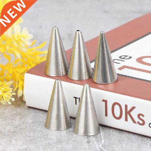 5Pcs Round Fine Hole Icing Piping Nozzles Cake Cream