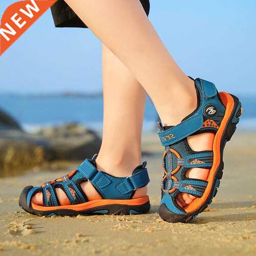 Kids Boys Sandals High Quality Camouflage Cut-Outs Child for