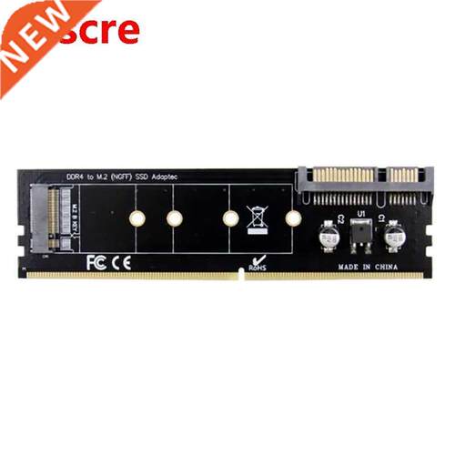 DDR4 Memory Slot M.2 SSD to SATA Expansion Board DDR4 to M.2