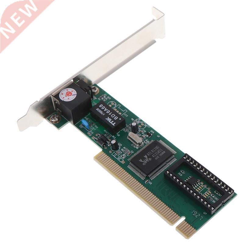 PCI RTL819D 10/100M 10/100Mbps RJ45 Ethernet Network Lan Ca
