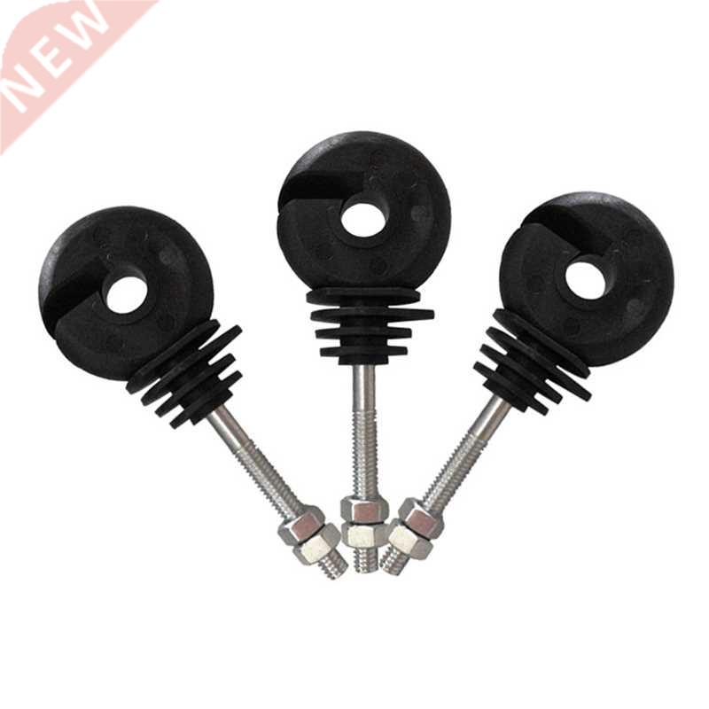 50Pcs Electric Fence Offset Ring Insulator for Wood Post Fen