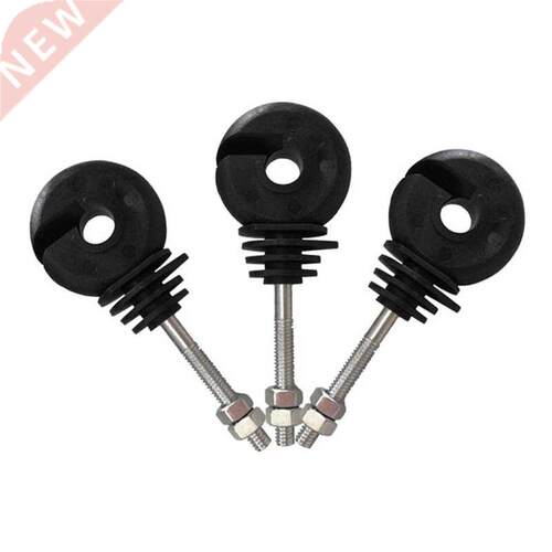 50Pcs Electric Fence Offset Ring Insulator for Wood Post Fen
