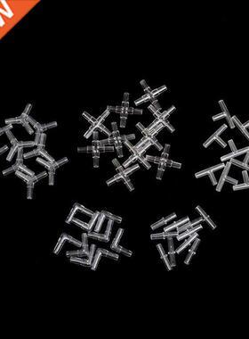 Useful 10 Pcs Airline Air Tubing Clear Elbow Tube Connector