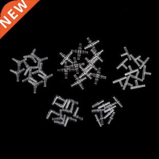 Useful 10 Pcs Airline Air Tubing Clear Elbow Tube Connector