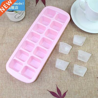 14 Grids Ice Cube Mold Tray Ice Ball Making Mold Plastic Was