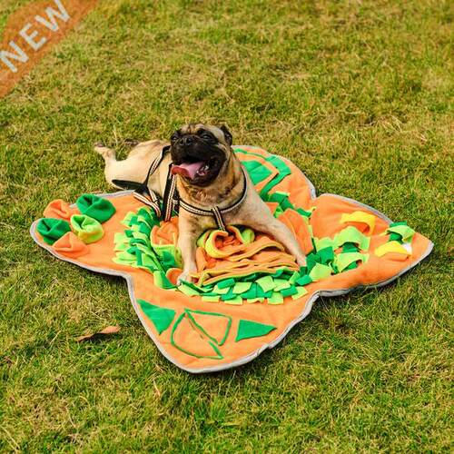 Dog Toys Increase IQ Snuffle Mat Slow Dispensing Feeder Pet