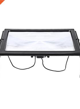 A4 Full Page 3X Giant Desk Foldable Magnifying Glass Magnifi