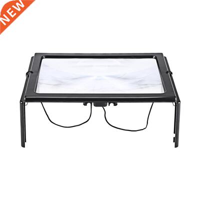 A4 Full Page 3X Giant Desk Foldable Magnifying Glass Magnifi