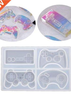 4-Styles Game Consoles Handle Pendant Silicone Resin Mold Ga