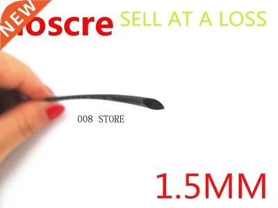 1 Meter/lot L49 2:1 Black 1.5mm Diameter Heat Shrink Tubing