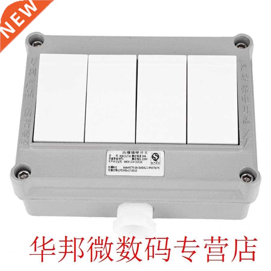 Wall Mount Switch Single/Dual Control Tetrad Anti-Explosion