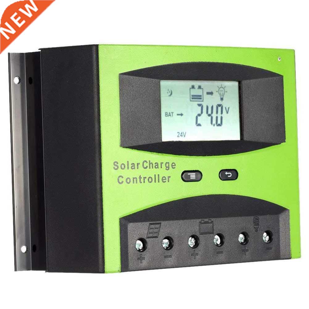 12V / 24V PWM Charge Controller, Temperature Compensation, O