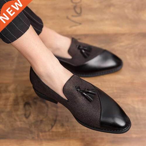 Luxury Brand shoes men Fashion Soft Moccasins Men Loafers Hi