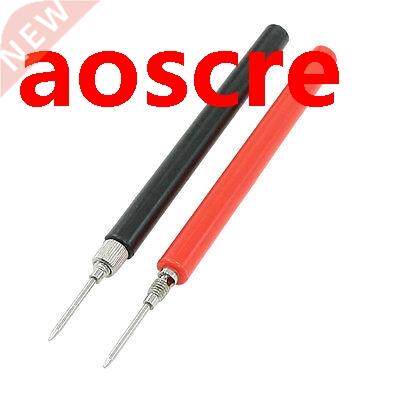 1cm Long Multimeters Probe Testing Test Lead Cable Black Re