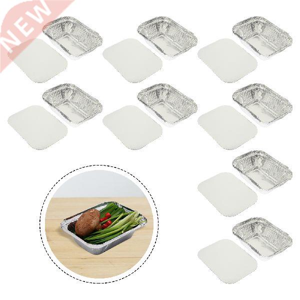 125Pcs Barbecue Foil Pans Convenient Food Containers
